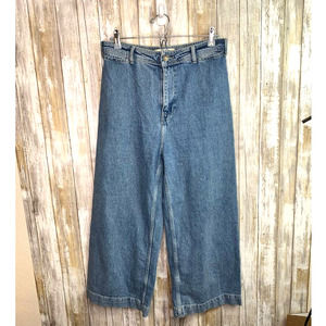 Free People flare cropped jeans 29